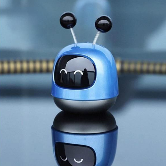 Robot Car Perfume For Car Dashboard (Blue) - GadgetHub Emporium