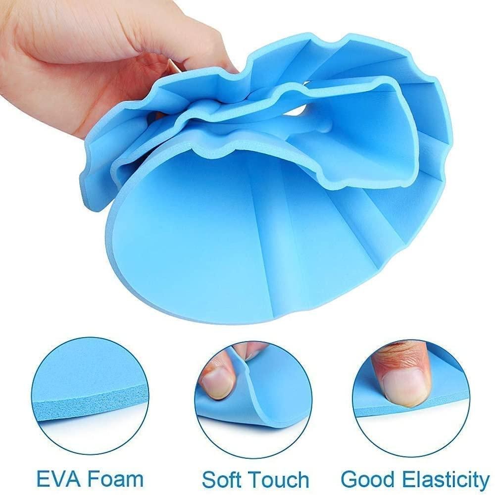 Combo of Head Cap Shower Cap, Knee Cap - GadgetHub Emporium