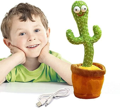 LED Musical Dancing & Mimicry Cactus Toy - GadgetHub Emporium