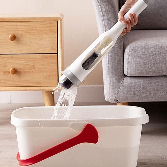 Squeezing Mop, Folding Sponge Absorbs More - GadgetHub Emporium