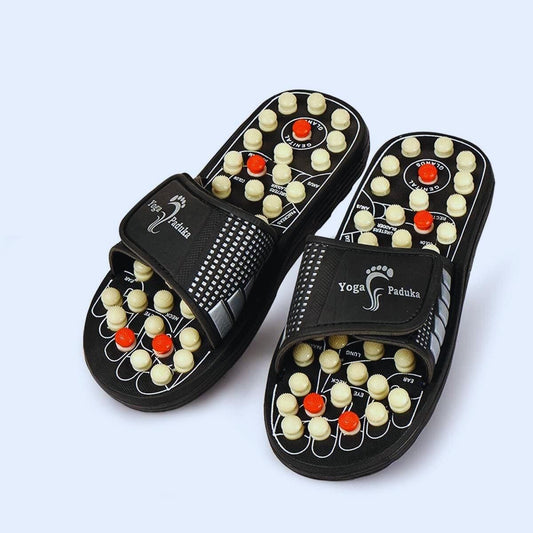 Acupressure Slippers for Full Body Blood Circulation Acupressure Foot Relaxer Unisex - GadgetHub Emporium